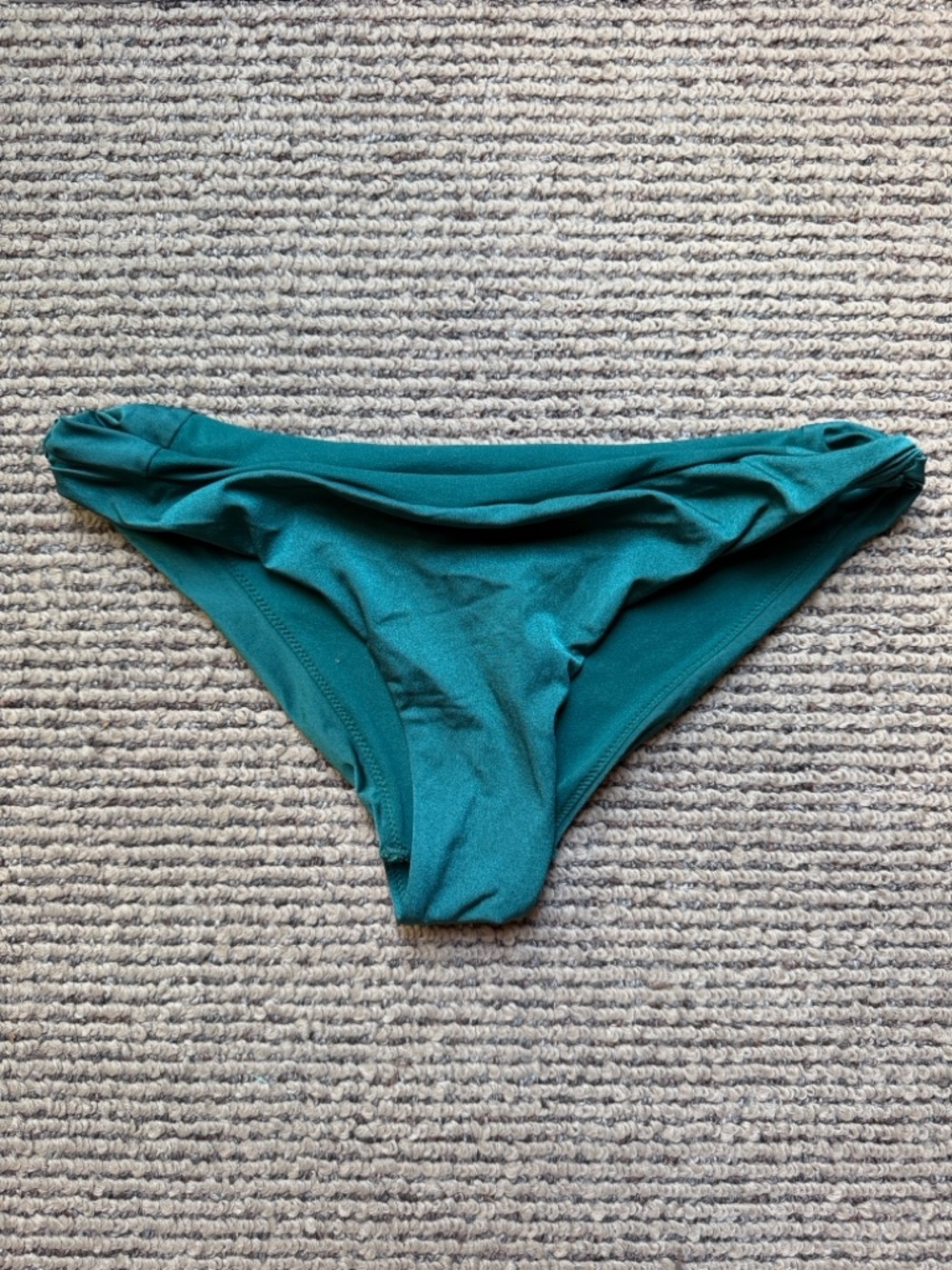 Women's Teal Bikini Bottom - Side Knot